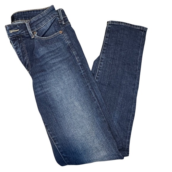 Lucky Brand Denim - Lucky Brand Hayden Skinny Jeans Dark Wash Denim Size 6/28 Mid Rise Pants